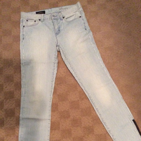 J. Crew striped jeans - Picture 2 of 3